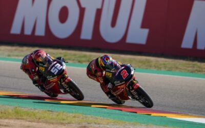 Double DNF for Rodrigo and Alcoba at Aragon