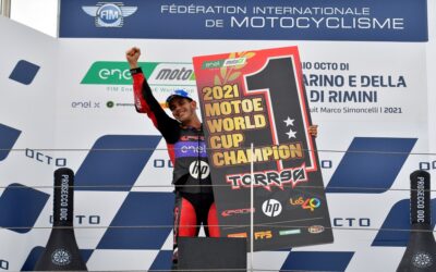 Jordi Torres campione del mondo MotoE