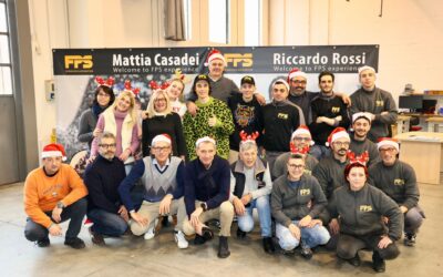 Christmas party with Riccardo “Ricky” Rossi and Mattia Casadei
