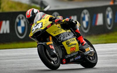 Mattia Pasini in pista con FPS Automation